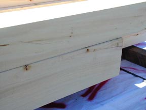 8x8 yellow cedar clear post s4s
