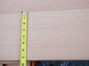 douglas fir 1x8 board