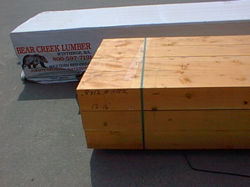 8x12 douglas fir post s4s