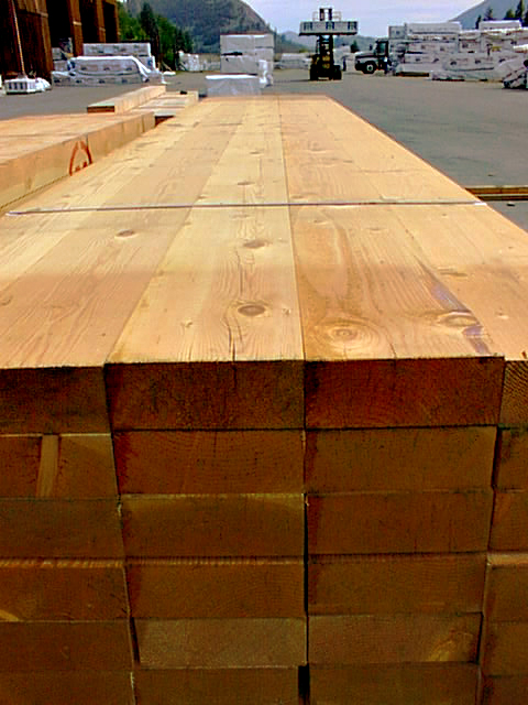 4x10 free of heart center fir timbers