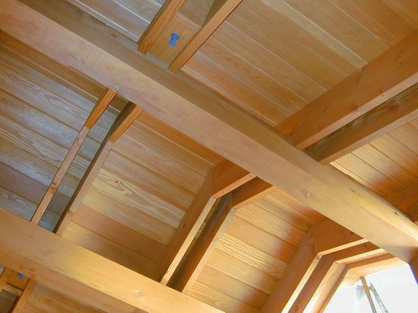 fir ceiling paneling