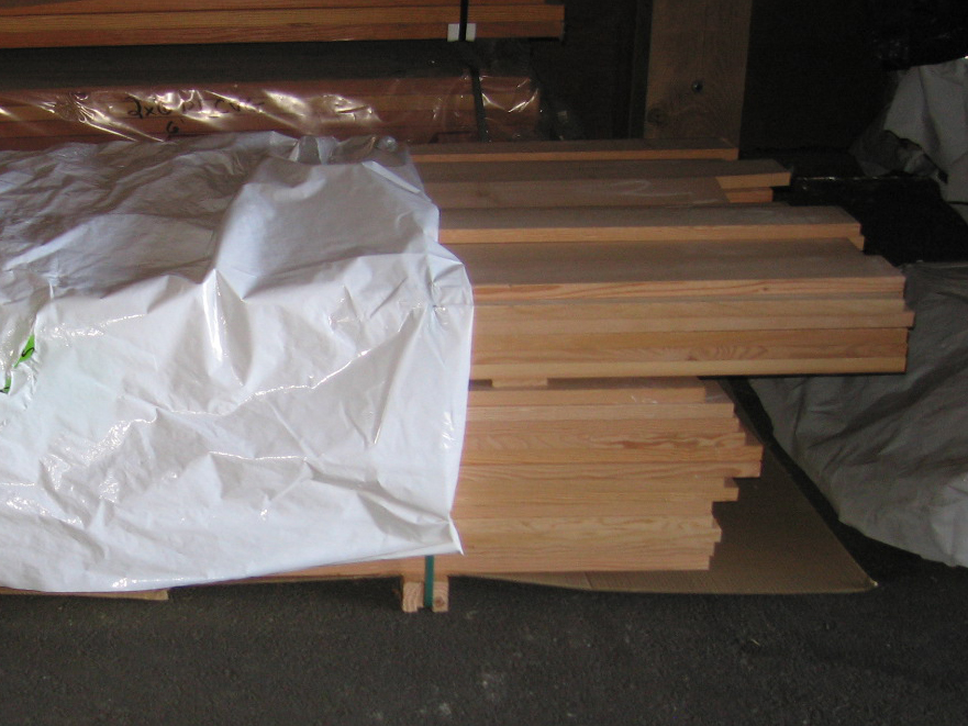 picture 1x12 clear vertical grain fir board, surfaced on four sides