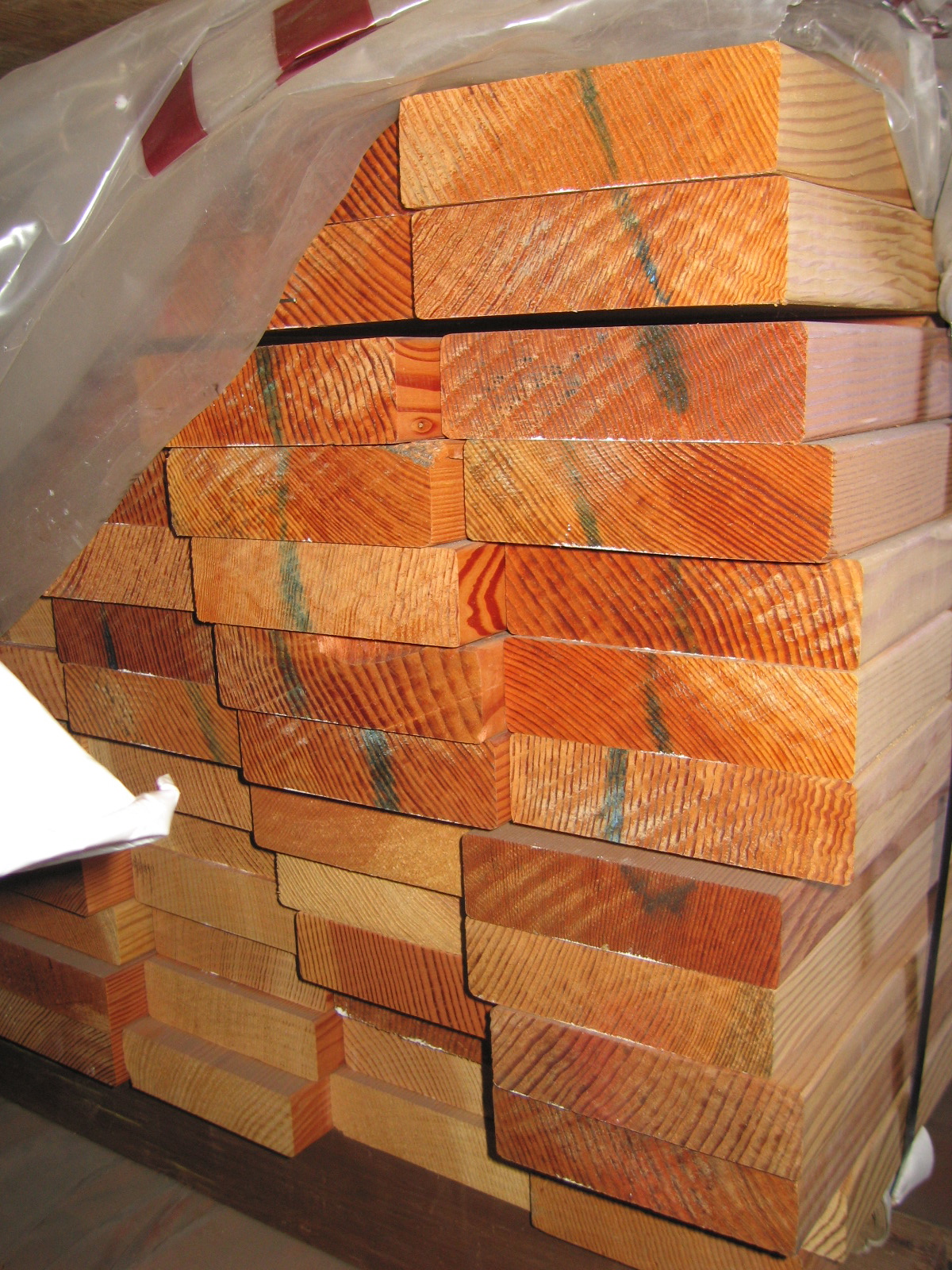 picture 1x12 clear vertical grain fir board, surfaced on four sides