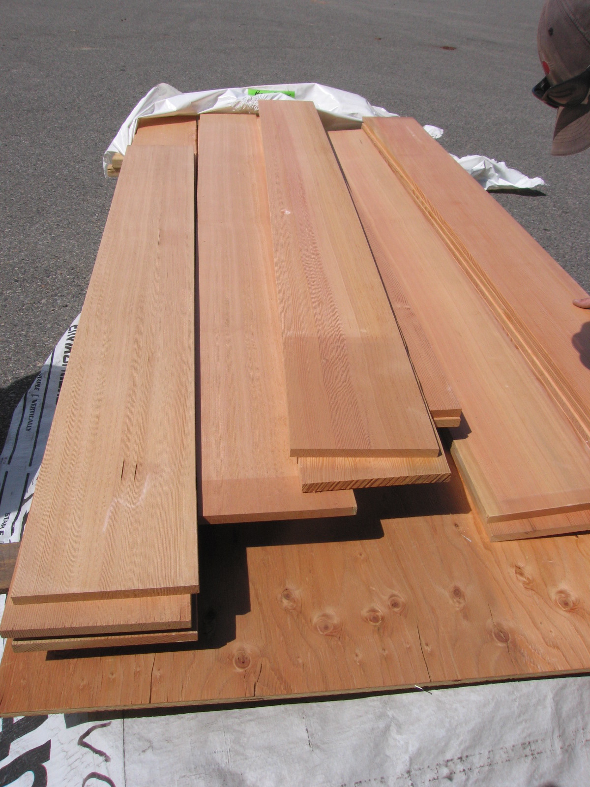 BEAR CREEK LUMBER DOUGLAS FIR BOARDS SURFACED FOUR SIDES