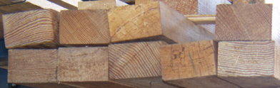 4x6 posts ends s4s