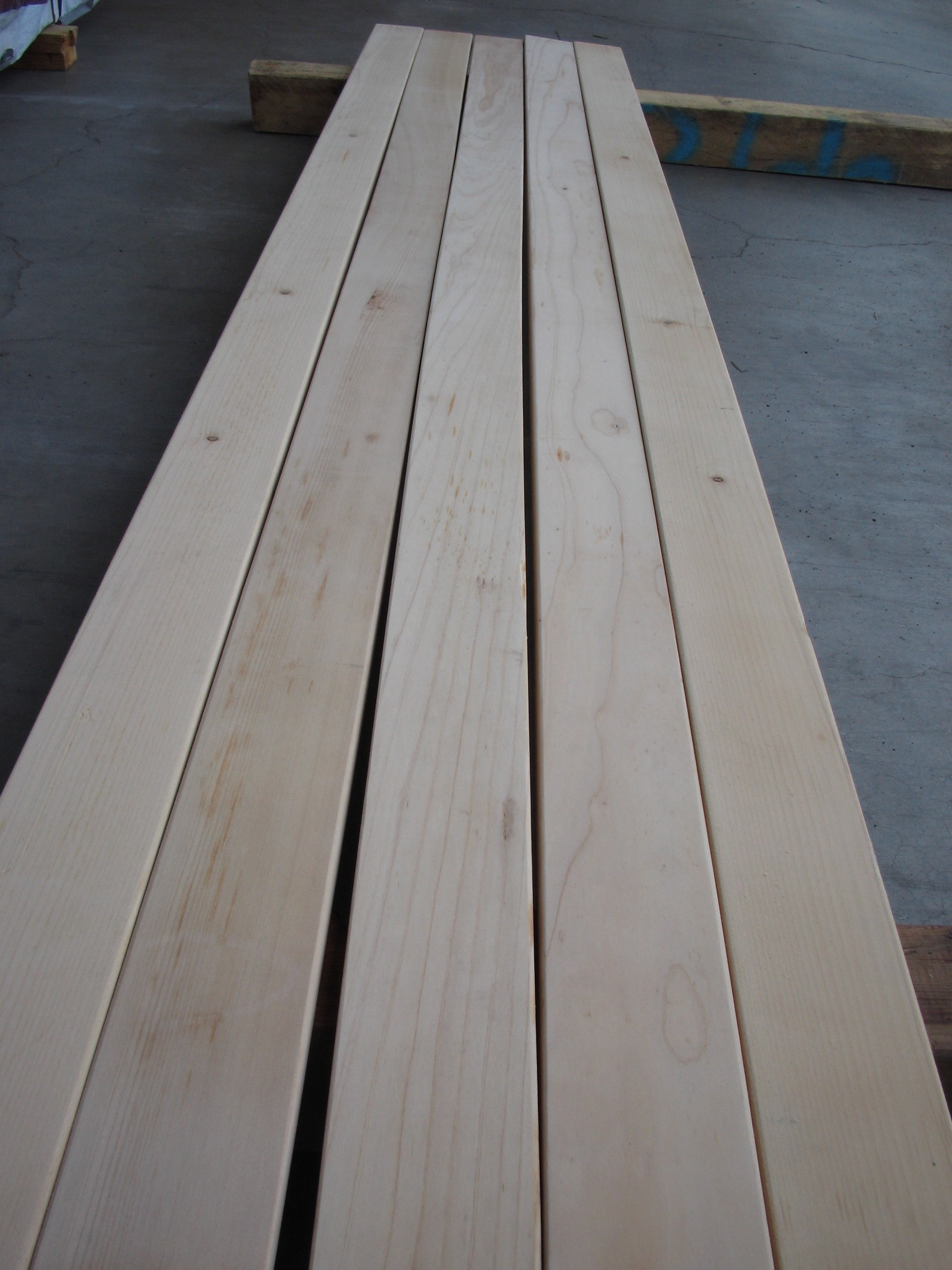 BEAR CREEK LUMBER PORT ORFORD CEDAR BOARDS SURFACED FOUR SIDES