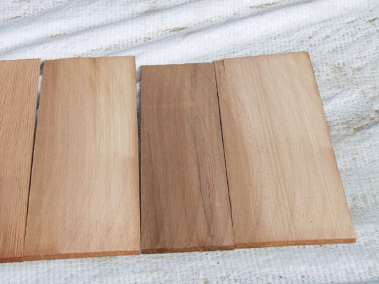 large image of No. 1 shingles, sixteen inches long
