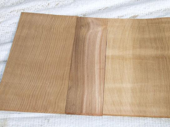 large image of No. 2 shingles, sixteen inches long