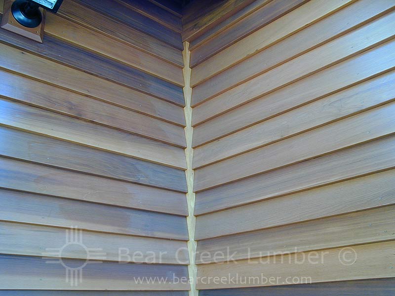 WESTERN RED CEDAR CHANNEL SIDING