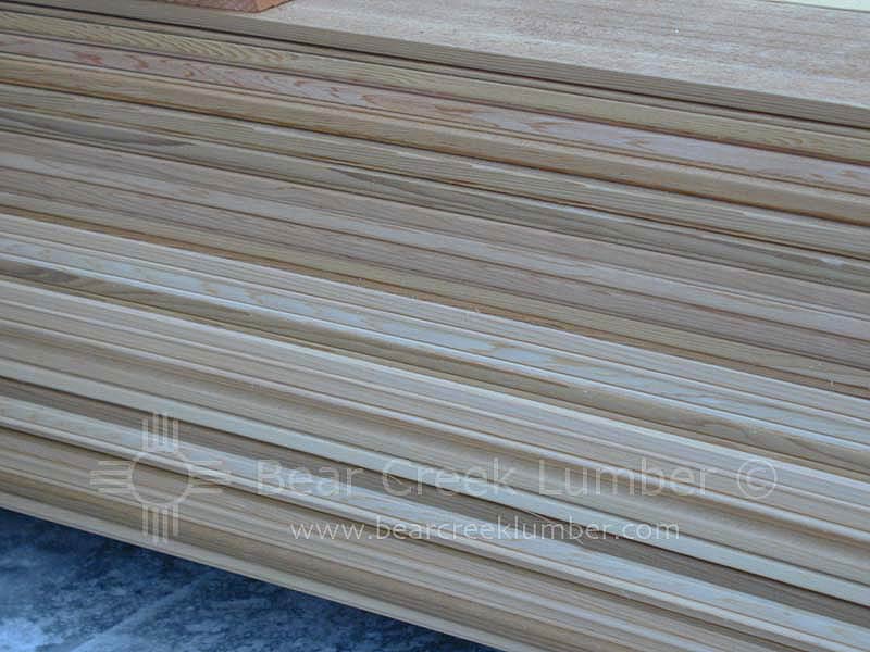 1/2 x 8 A Clear Bevel image 