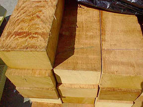 Rough Cedar Lumber