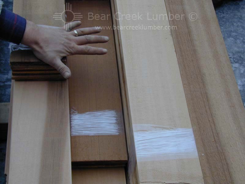 1/2 x 8 A Clear Bevel image 