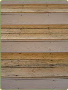 decking stairs with corroded screws