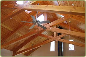 Open Truss and Beam Ceilings