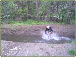 charging through the trails!