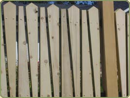 detail of the port orford cedar boards