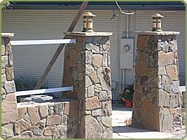 port orford cedar craftsman style fence