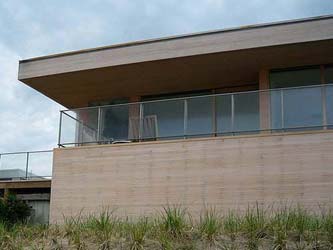 alaskan yellow cedar siding showing the effects of utilizing the wrong kind of fasteners
