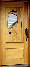custome alaskan yellow cedar door