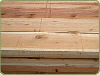 a sample image of red cedar number two and better grade.