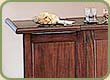 mahogany custom bar image