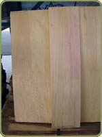 detailed view of yellow cedar 18 inch shingles #3 and #4 perfections 