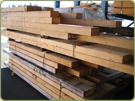 yellow cedar 6X6 ROUGH CUT FREE OF HEART CENTER posts 