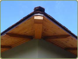 alaskan yellow cedar rafters