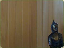 yellow cedar interior paneling
