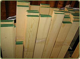 1x6 clear paneling