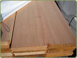 2x10 tongue and groove fir paneling in detail