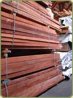 small image of mahogany slabs rough cut