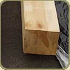 IMAGE OF RED CEDAR ROUGH CUT BEAM 