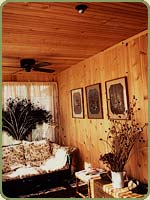 interior paneling in pine 