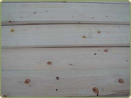 Clear surfaced four sides port orford cedar boards