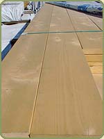 Clear surfaced four sides port orford cedar boards