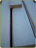 IMAGE OF ROUGH CUT port orford cedar BOARDS PRODUCT NUMBER 