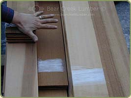 1x6 d clear rough cut board image