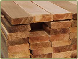 5/4 by 4 radial decking image