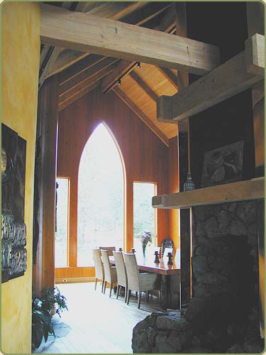 douglas fir interior ceiling paneling image