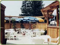 western red cedar pool fence
