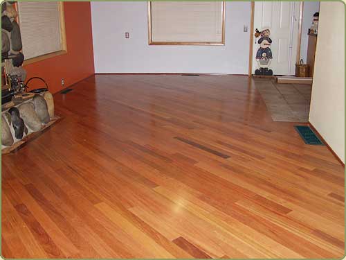 another view of the hughes jatoba flooring