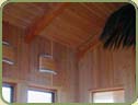 Fir interior ceiling paneling picture