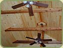 intyerior ceiling pine