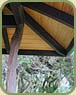 soffit made in alaskan yellow cedar