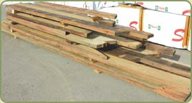 reclaimed old growth vertical grain redwood 