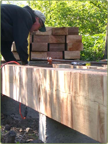 western red cedar timbers image