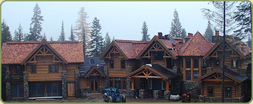 4x4 and 4x6 rough sawn timbers