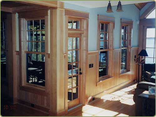 Image of dougals fir trim and boards