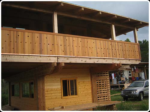 large image of the port orford tongue and groove siding installation